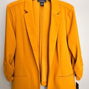 NYCC Blazer in Mustard Yellow